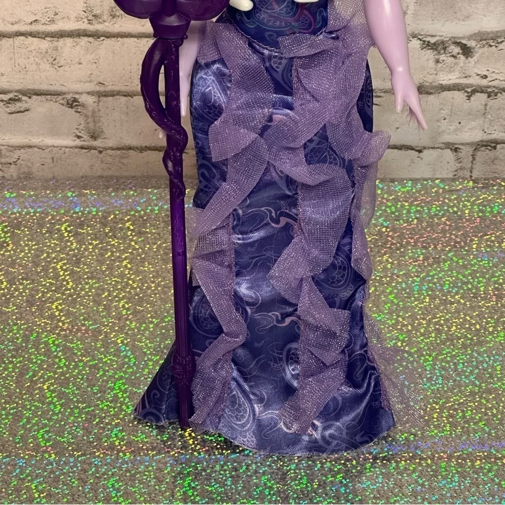 Disney Princess Villains Ursula Fashion Doll Accessory Removable Clothes Staff